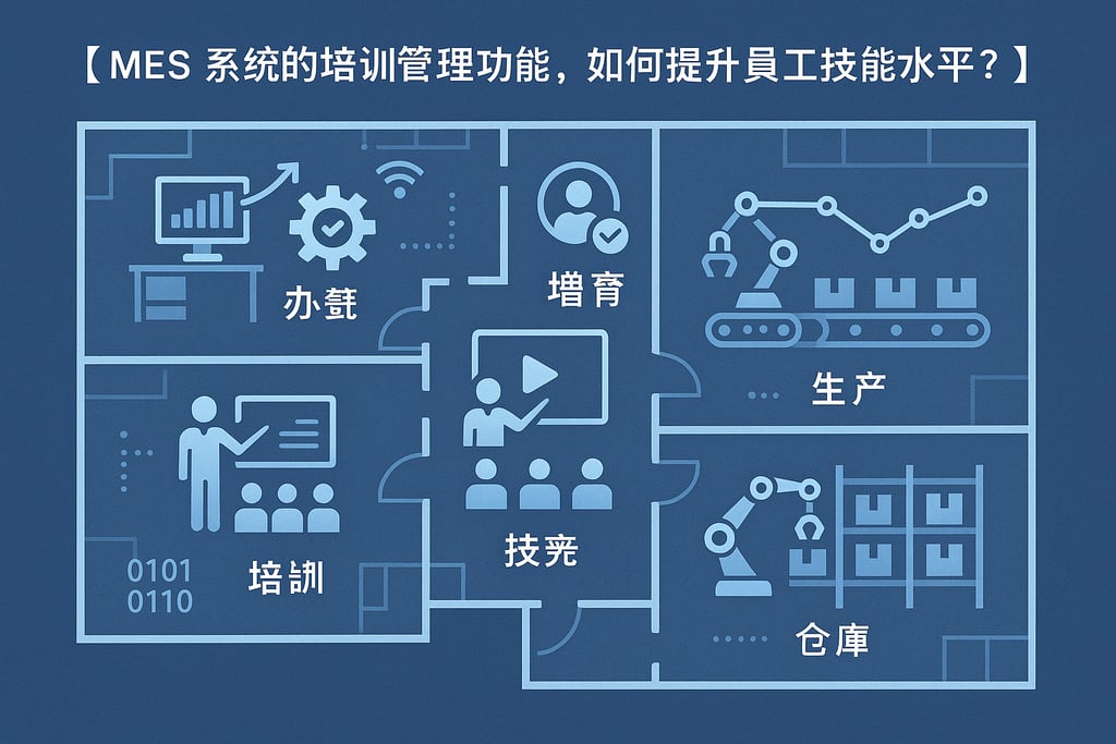 MES 系统的培训管理功能，如何提升员工技能水平？